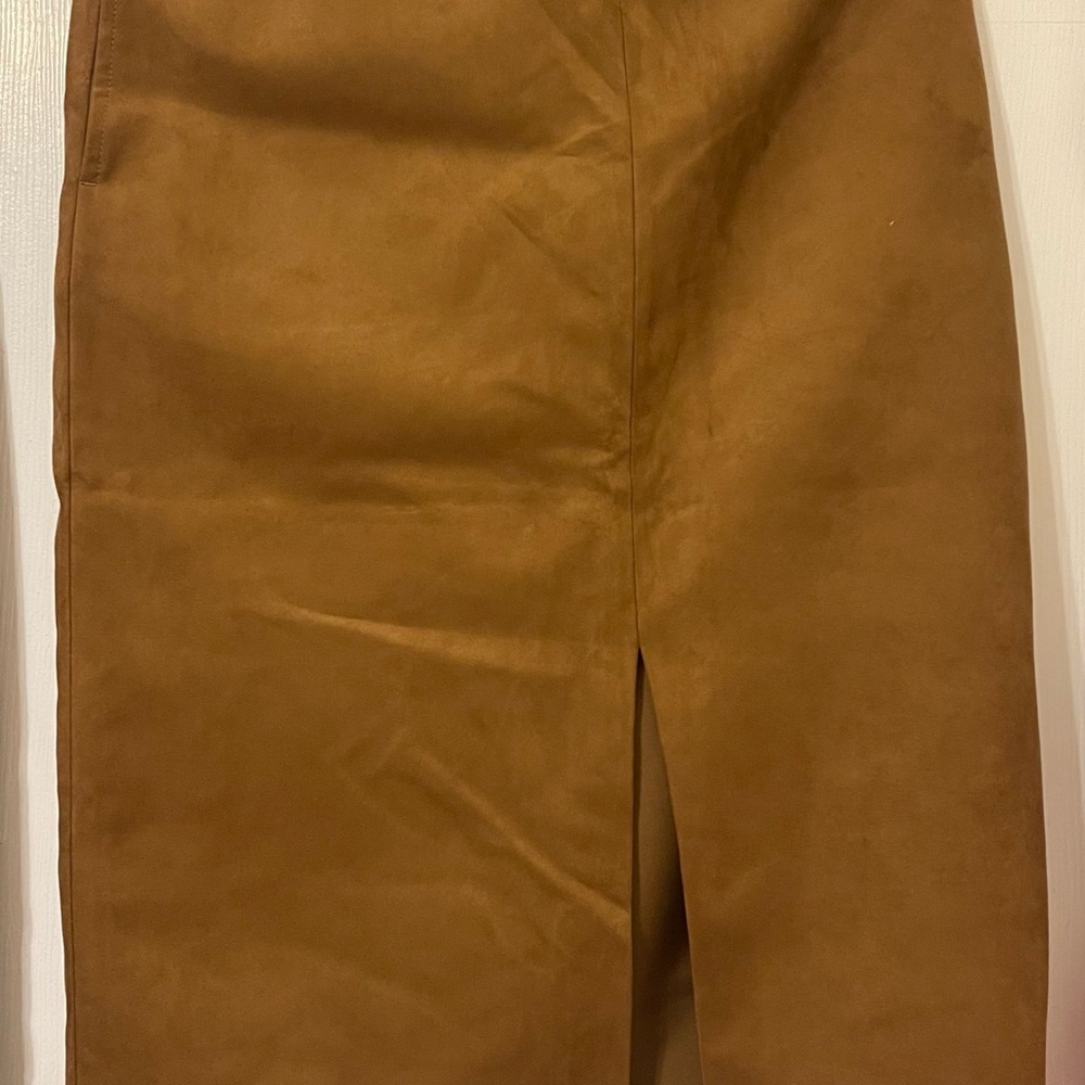 H&M Tan Pencil Skirt